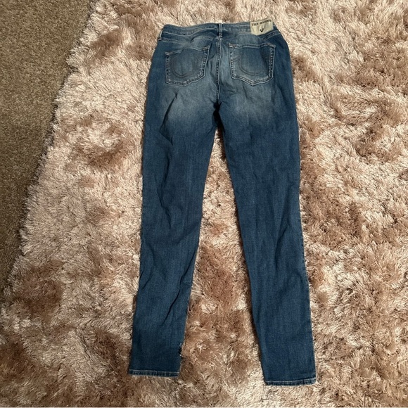 True Religion Dark Blue Skinny Jeans - Picture 5 of 6